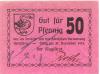 Bentschen (heute: PL-Zbaszyn) - Stadt - - 31.12.1919 - 50 Pfennig