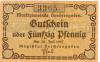 Berchtesgaden - Markt - 18.7.1917 - 50 Pfennig 