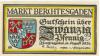 Berchtesgaden - Markt - 13.8.1920 - 20 Pfennig 