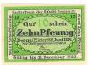 Berga - Stadt -22.6.1920 - 31.12.1922 - 10 Pfennig 