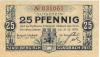 Bergisch Gladbach - Stadt - 1.7.1917 - 31.12.1919 - 25 Pfennig
