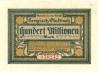 Bergisch Gladbach - Stadt - 20.7.1923 - 100 Millionen Mark 