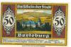 Berleburg - Stadt - 12.3.1921 - 50 Pfennig 