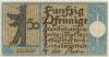 Berlin - Stadt - 9.9.1921 - 50 Pfennig 