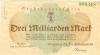 Berlin - Stadt - 15.10.1923 - 3 Milliarden Mark 