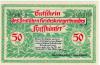 Berlin - Deutscher Reichskriegerbund Kyffhäuser, W 50, Geisbergstr. 2 - 29.11.1921 - 50 Pfennig