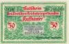 Berlin - Deutscher Reichskriegerbund Kyffhäuser, W 50, Geisbergstr. 2 - 29.11.1921 - 50 Pfennig