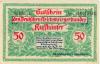 Berlin - Deutscher Reichskriegerbund Kyffhäuser, W 50, Geisbergstr. 2 - 29.11.1921 - 50 Pfennig 