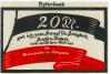 Berlin - Deutschnationale Volkspartei - -- - 20 Pfennig 