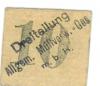 Berlin-Charlottenburg - Dreiteilung, Allgemeine Müllverwertungs-GmbH - -- - 10 Pfennig 
