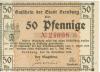 Bernburg - Stadt - 20.11.1918 - 1.7.1919 - 50 Pfennig 