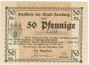 Bernburg - Stadt - 20.11.1918 - 1.7.1919 - 50 Pfennig 