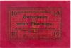Berneck - Stadt - Januar 1917 - 10 Pfennig 