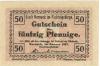 Berneck - Stadt - Januar 1917 - 50 Pfennig 