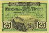 Berneck - Stadt - 1.1.1921 - 25 Pfennig 
