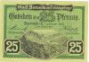 Berneck - Stadt - 1.1.1921 - 25 Pfennig 