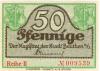 Beuthen (heute: PL-Bytom Odrzanski) - Stadt - - 31.12.1921 - 50 Pfennig