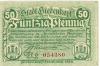 Biedenkopf - Stadt - 15.8.1920 - 50 Pfennig 