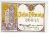 Bismark - Stadt - 14.9.1920 - 10 Pfennig 