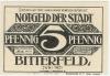 Bitterfeld - Stadt - Juni 1921 - 5 Pfennig 