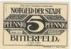 Bitterfeld - Stadt - Juni 1921 - 5 Pfennig 