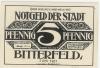 Bitterfeld - Stadt - Juni 1921 - 5 Pfennig 
