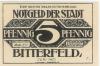 Bitterfeld - Stadt - Juni 1921 - 5 Pfennig 