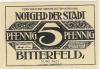 Bitterfeld - Stadt - Juni 1921 - 5 Pfennig 