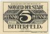 Bitterfeld - Stadt - Juni 1921 - 5 Pfennig 