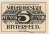 Bitterfeld - Stadt - Juni 1921 - 5 Pfennig 