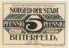 Bitterfeld - Stadt - Juni 1921 - 5 Pfennig 