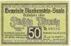 Blankenstein - Gemeinde - 20.6.1920 - 50 Pfennig 