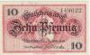 Bleicherode - Stadt - 1.10.1918 - 10 Pfennig 
