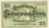 Bleicherode - Stadt - 1.10.1918 - 25 Pfennig 