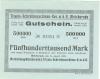 Bleicherode - Titania Schreibmaschinen GmbH - 14.8.1923 - 20.9.1923 - 500000 Mark 