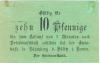 Blumberg (heute: PL-Dolice) - Kitzel, Otto, Gut - -- - 10 Pfennig