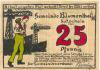 Blumenthal (heute: Bremen) - Gemeinde - 25.7.1921  - 25 Pfennig 