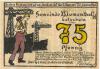Blumenthal (heute: Bremen) - Gemeinde - 25.7.1921  - 75 Pfennig 
