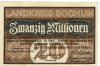 Bochum - Kreis - 10.9.1923 - 20 Millionen Mark 