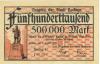 Bochum - Stadt - 1.8.1923 - 500000 Mark 