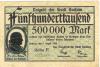 Bochum - Stadt - 6.8.1923 - 500000 Mark 