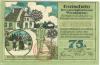 Bochum - Provinzialverband Westfalen Kriegsbeschädigter und Kriegshinterbliebener - Mai 1920 - 75 Pfennig