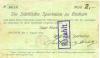 Bochum - Städtische Sparkasse - 8.8.1914 - 2 Mark 