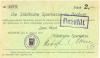 Bochum - Städtische Sparkasse - 8.8.1914 - 2 Mark 