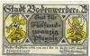 Bodenwerder - Sparkasse der Stadt - 1.1.1921 - 31.12.1922 - 25 Pfennig