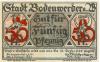 Bodenwerder - Sparkasse der Stadt - 1.1.1921 - 31.12.1922 - 50 Pfennig