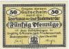 Bodenwerder - Sparkasse der Stadt - 1.6.1918 - 50 Pfennig