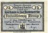 Bodenwerder - Sparkasse der Stadt - 1.5.1919 - 75 Pfennig 