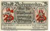 Bodenwerder - Sparkasse der Stadt - 1.11.1920 - 31.12.1922 - 25 Pfennig