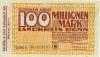Bonn - Kreis - 1.10.1923 - 1.4.1924 - 100 Millionen Mark 
